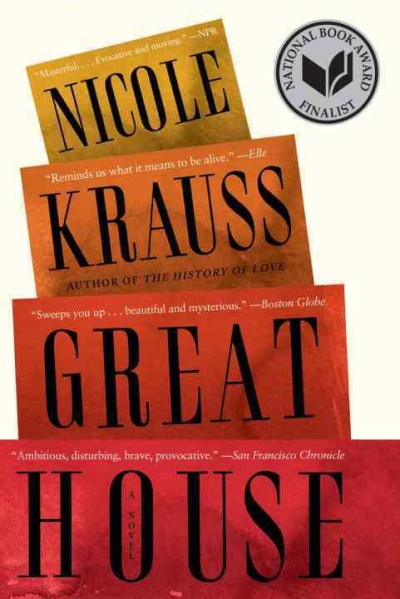 Great house / Nicole Krauss.