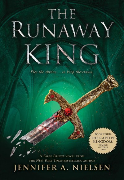Runaway king, The  Hardcover{} Jennifer A. Nielsen.