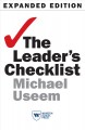 Leader's checklist 15 mission-critical principles  Cover Image