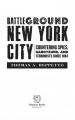 Battleground New York City countering spies, saboteurs, and terrorists since 1861  Cover Image